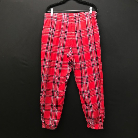 Victorias Secret Casual Sleepwear Pajama Pants Womens Size Medium M Red Black - Picture 7 of 7